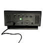 Часы сетевые VST-897Y-4 зеленые, температура, USB