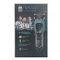 Аккумуляторная машинка для стрижки (clipper) VGR V-692 GREEN, 4 насадки, LED display