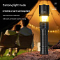Фонарь YEMAO YM-G920-2 TG 30W, 1x401350, Power Bank, ЗУ Type-C, zoom, функция лампы
