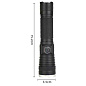 Фонарь BL-A92-P50, 1x18650, zoom, ЗУ Type-C, Box