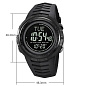 Часы наручные 2147BKBK SKMEI, BLACK-BLACK, Compass