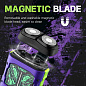 Электробритва VGR V-344 PURPLE, роторная, 8000 RPM, IPX6