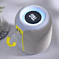 Bluetooth-колонка TG655 с RGB ПОДСВЕТКОЙ, speakerphone, радио, grey