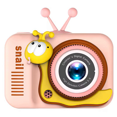 детский фотоаппарат q2, pink snail, оптом, купить