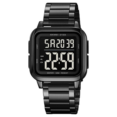 часы наручные 2133bk skmei, black, оптом, купить