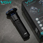Электробритва VGR V-325 для мужчин, роторная для влажного и сухого бритья, IPX6