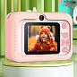 Детский фотоаппарат Q6, DINOSAUR, pink