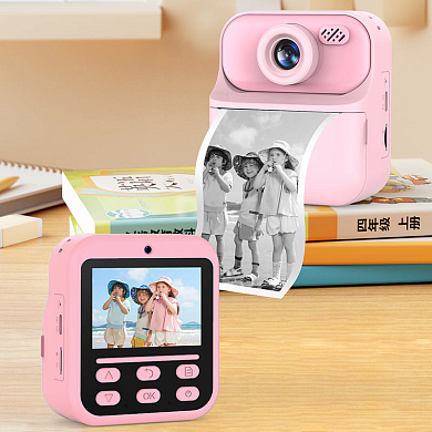 детский фотоаппарат мгновенной печати s1, pink, оптом, купить