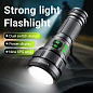 Фонарь YEMAO YM-A9 9LED, 2x26650, Power Bank, ЗУ Type-C, колпачек, 3 фильтра