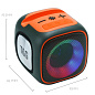 Bluetooth-колонка TG359 с RGB ПОДСВЕТКОЙ, speakerphone, радио, green