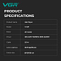 Фен профессиональный VGR V-457 PINK, 2 скорости, 3 температурных режима, 2400 Вт