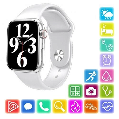 apl watch series 6 m16 plus, 44mm aluminium, голосовой вызов, silver, оптом, купить