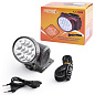 Фонарь налобный Luxury 1898, 13LED, встроенный аккумулятор, ЗУ 220V