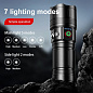 Фонарь CB-B53-TG, 3х18650, power bank, индикация заряда, ЗУ Type-C, zoom, Box