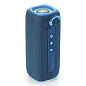 Bluetooth-колонка TG654 с RGB ПОДСВЕТКОЙ, speakerphone, радио, blue