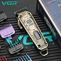 Машинка (триммер) для стрижки волос и бороды VGR V-005, Professional, 8 насадок