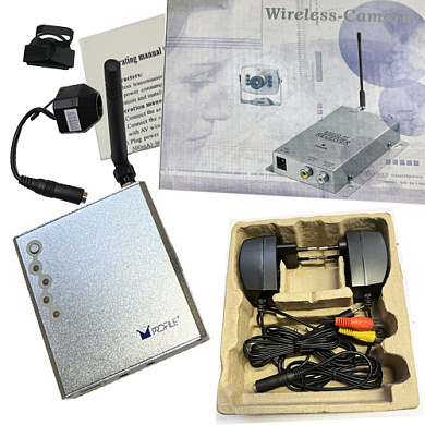 комплект радиокамера с приемником-передатчиком и блоками питания 201+801, оптом, купить
