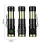 Фонарь YEMAO YM-F402X-4XPG, 1x18350/18650, ЗУ Type-C, магнит