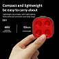 Велофонарь FY-328S-4LED(Red) с автоматической системой START/STOP, waterproof, Li-Ion  аккумулятор, ЗУ Type-C