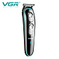 Машинка (триммер) для стрижки волос и бороды VGR V-055, Professional, 4 насадки