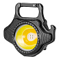 Фонарь MULTIFUNCTIONAL W5133-COB ULTRA(white+yellow+red), Li-Ion аккум., ЗУ Type-C, открывалка, магнит, карабин