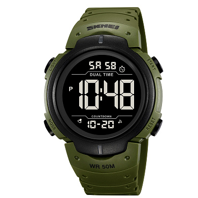 часы наручные 2304ag skmei, army green, оптом, купить