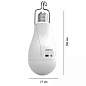 Светодиодная LED лампа с аккумулятором E05L, 2x18650, крюк, ЗУ Type-C