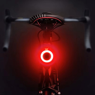 велофонарь hyd-085-smd(rgb), солнечная батарея, waterproof, li-ion аккумулятор, зу type-c, оптом, купить