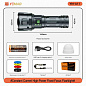 Фонарь YEMAO YM-A11 XH P70, 1x32700, Power Bank, ЗУ Type-C