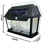 Фонарь 999-38W вольфрамовые лампы, Motion Sensor, 1х18650, солнечная панель