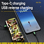 Фонарь YEMAO YM-G666M-6P80, Li-Ion аккумулятор, Power Bank, ЗУ Type-C, чехол