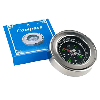 компас  туристический водонепроницаемый металлический, 60 мм, lp-60, оптом, купить