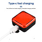 Велофонарь MY-2107-25LED, waterproof, Li-Ion  аккумулятор, ЗУ Type-C
