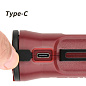 Фонарь WORKLIGHT 72-XPE(white+red), 10 W, 350 Lumen, Li-Ion аккум., поворот180º+180º, зажим, крюк, магнит, ЗУ Type-C