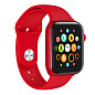 Smart Watch Series 6 M443, 44mm Aluminium, Viber, беспроводная зарядка, red