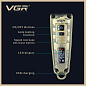 Машинка (триммер) для стрижки волосся VGR V-901, Professional, 4 насадки, LED Display