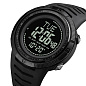 Часы наручные 2147BKBK SKMEI, BLACK-BLACK, Compass