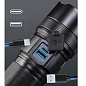 Ліхтар AK180 WHITE LASER LED PM30-TG, 1х38650, Power Bank, ЗП Type-C, zoom, 5 фільтрів