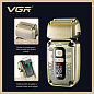 Комплект VGR 3 в 1 V-642 аккумуляторная машинка для стрижки (clipper), триммер и электробритва (шейвер)