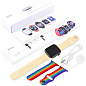 Smart Watch Series 6 Z32 PRO, 44mm Aluminium, 2 ремешка, yellow/color