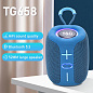 Bluetooth-колонка TG658 с RGB ПОДСВЕТКОЙ, speakerphone, радио, blue