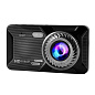 Автомобільний відеореєстратор T709, TOUCH SCREEN, металл, 1296P Full HD, 2 камери