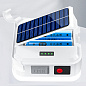 Фонарь кемпинг DP-K7-90, 2х18650, солн. панель, power bank, ЗУ Type-C, крюк
