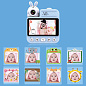 Дитячий фотоапарат миттєвого друку JD30, PINK RABBIT