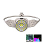 Фонарь налобный G25-XPG+30SMD(white+yellow+red-blue), Li-Ion аккум., ЗУ Type-C, Box