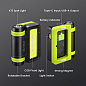 Фонарь YEMAO YM-B70-XTE+COB(white+red+blue), Li-Ion аккумулятор, Power Bank, ЗУ Type-C, магнит, IPX4