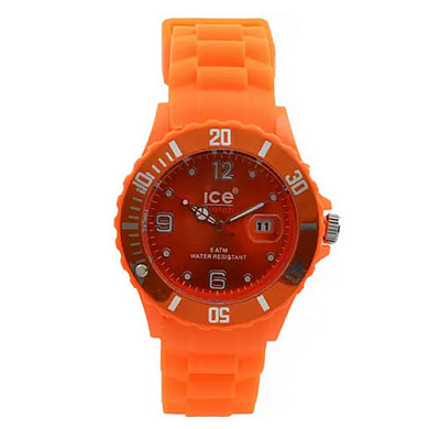 часы наручные 7980 детские watch календарь, orange, оптом, купить