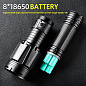 Зенитно-поисковый фонарь YEMAO YM-G999-60W, 5000LM, аккумуляторы 8x18650 (8x3200 mAh), чехол