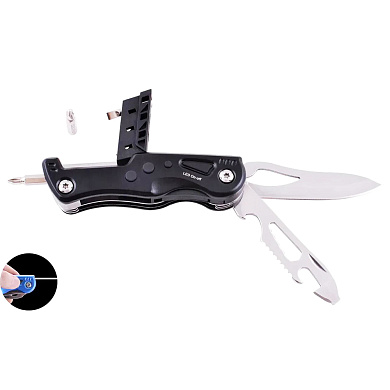 туристический нож ms003g black/blue, оптом, купить