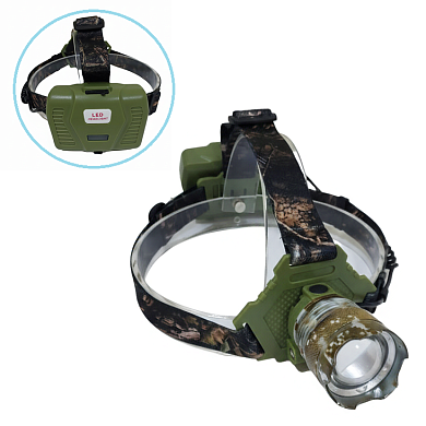 фонарь налобный w328m-3-tg, power bank, 3x18650, зу type-c, zoom, box, оптом, купить